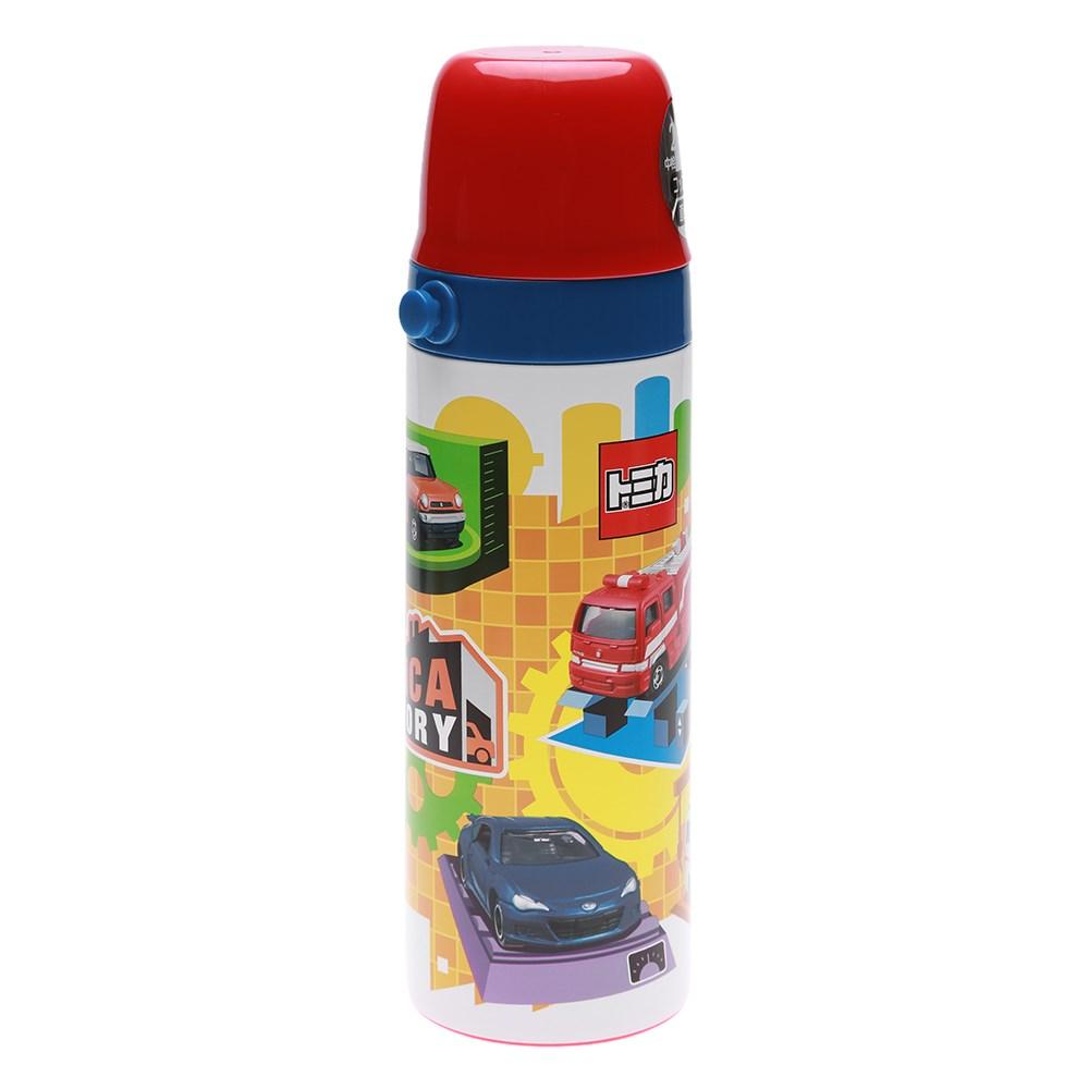 Bình Giữ Nhiệt Nắp Ly Skater 600ml Tomica 16 | Thermal Flask SKATER 600ML TOMICA 16 ( Cup)