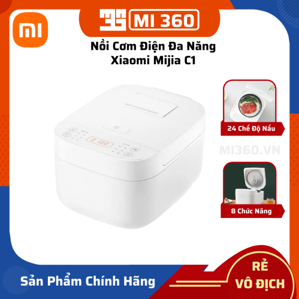 Giá bán Nồi Cơm Điện Đa Năng Xiaomi Mijia C1✅ 24 Chế Độ Nấu✅ Hàng Chính Hãng