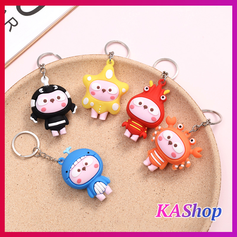 Móc khóa thời trang sinh vật biển cute - KAShop