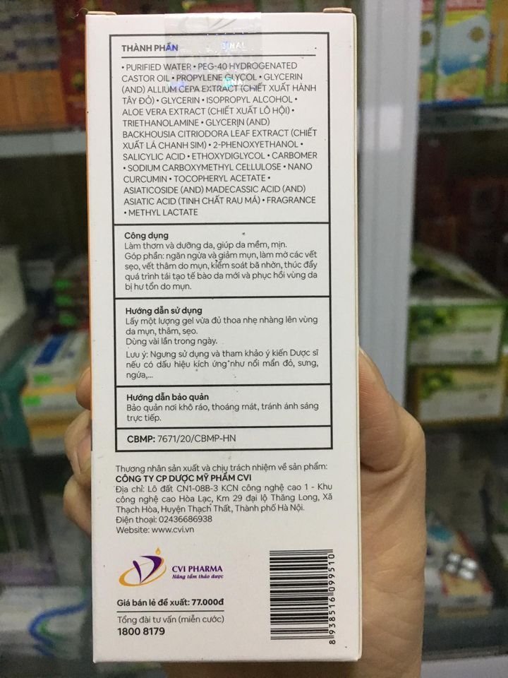 kem sẹo DECUMAR 20g