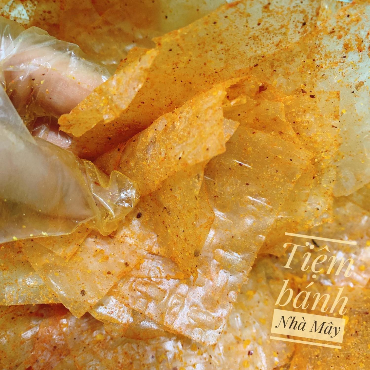 [500gr] Bánh Tráng Tỏi Bò Cay Tây Ninh (sate bò)