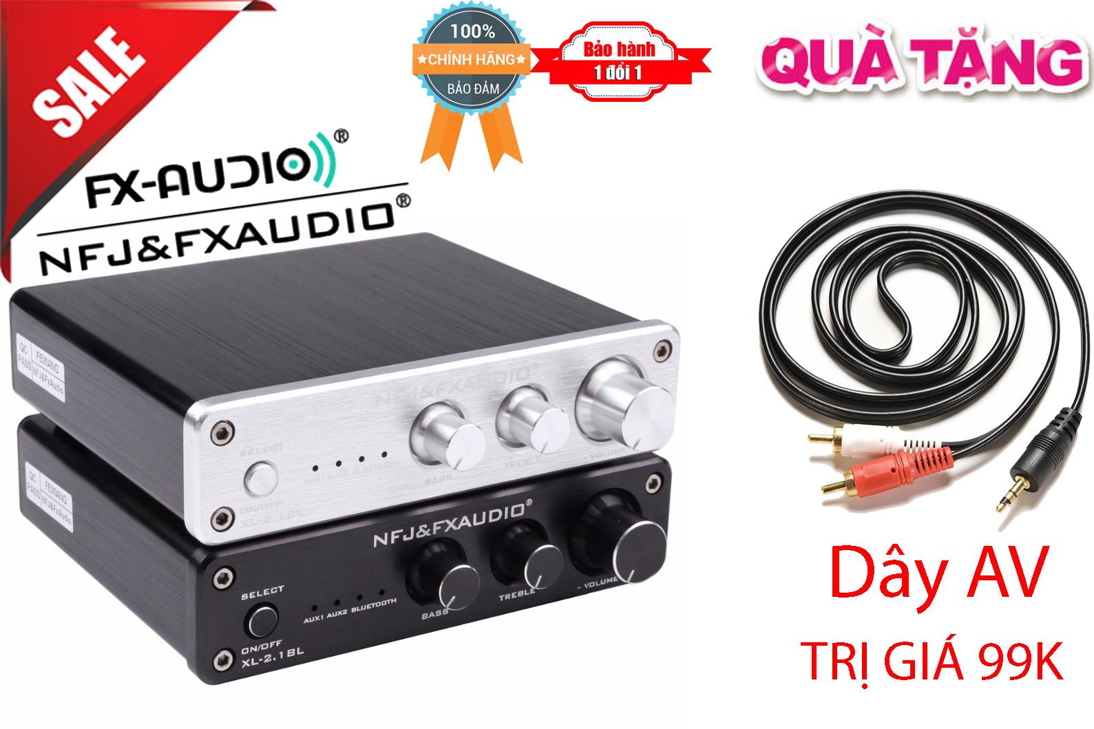 FX-AUDIO XL-2.1BL Bluetooth 4.0 TPA3116D2 2x25W / 8 Ohm - Bộ khuếch đại âm thanh + Tặng dây AV