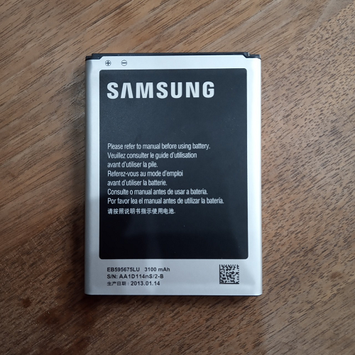 Pin Samsung Note 2 Loại zin ( EB595675LU - 3100mah )