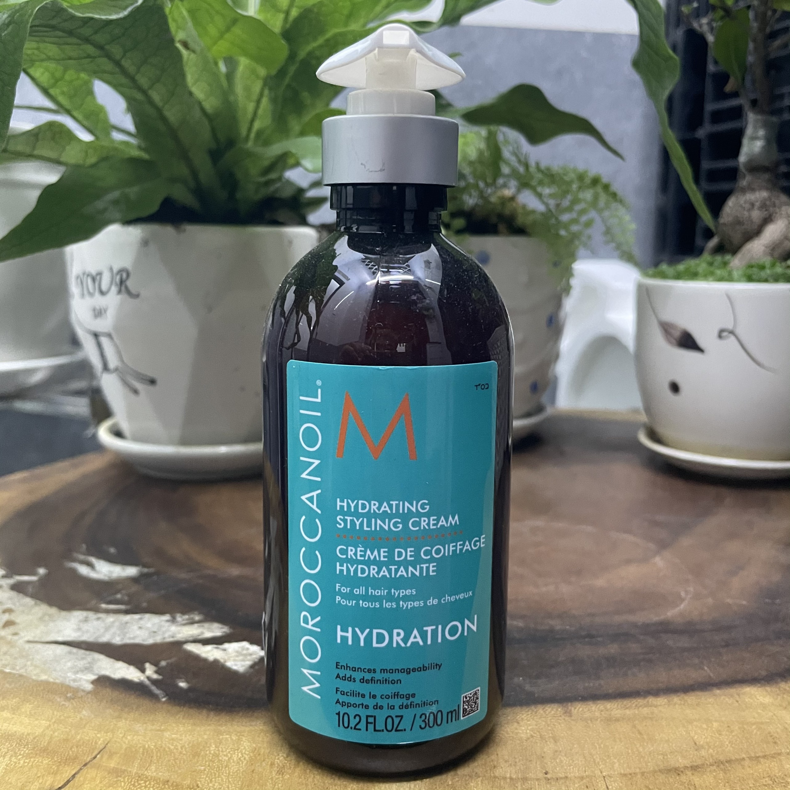 [HCM]Kem tạo kiểu dưỡng ẩm Moroccanoil  HYDRATION Hydrating Styling Cream 300ml