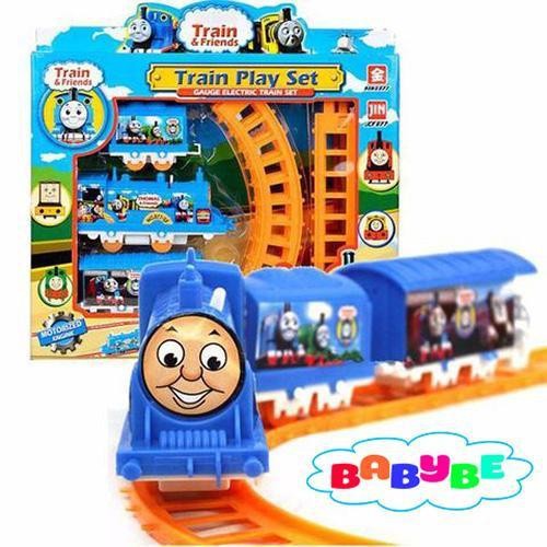 Bộ Đồ Chơi Xe Lửa Lắp Ráp Đường Ray Chạy Pin - Đồ Chơi Giá Rẻ - xe lửa HK mart