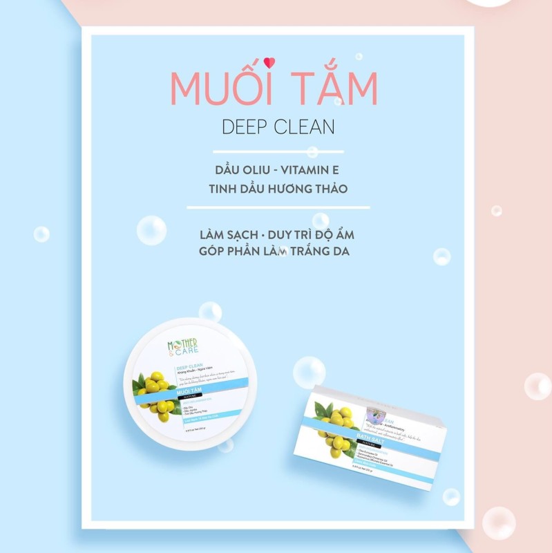 Muối tắm thảo dược Mother & Care giá rẻ