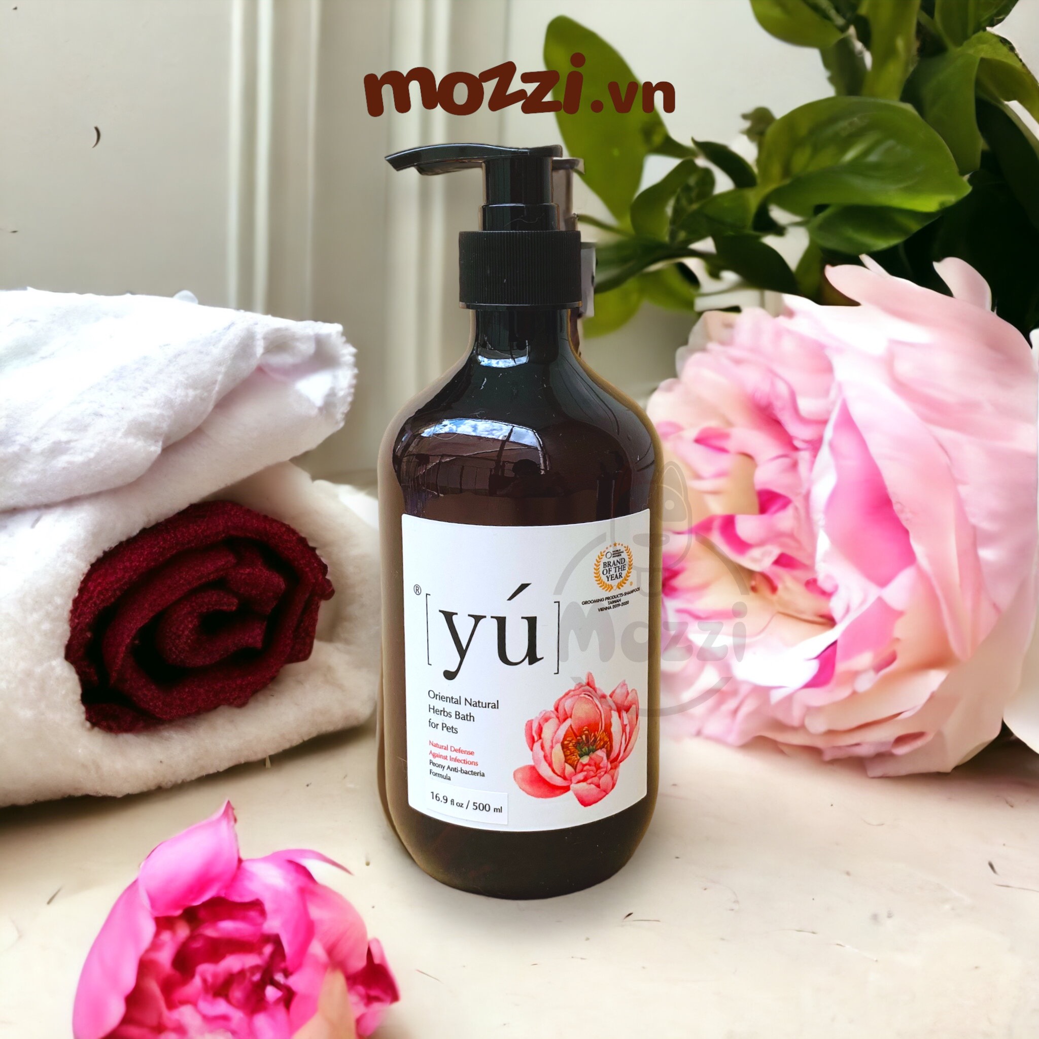 Sữa tắm Yú thơm lâu cho chó mèo chai chiết