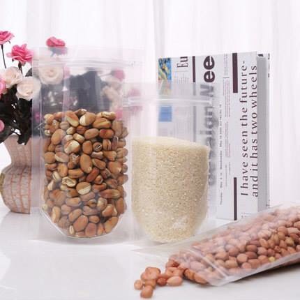 200G TÚI ZIP TRONG 2 MẶT DÀY 10 DZEM ( 1 KG TÚI ZIP TRONG ĐÁY ĐỨNG )