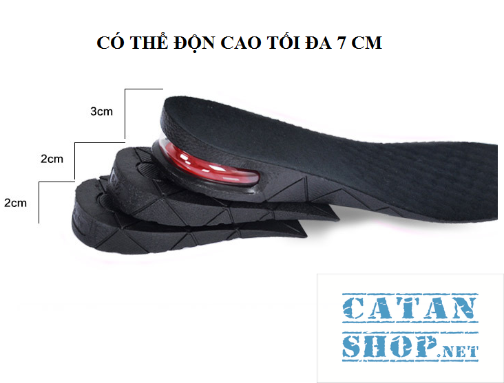 [Ho Chi Minh] 4-piece combo adjustable flat heel shoes size increasing air-cushion ultra-quiet on high-heel sole shoes gd278-lgiaytcc-airnb