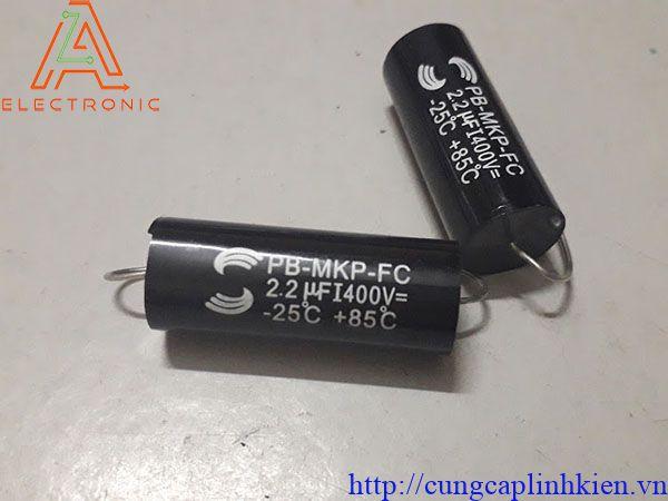 Tụ không phân cực phân tần SoLen MKP 2.2uf 400V RK-123
