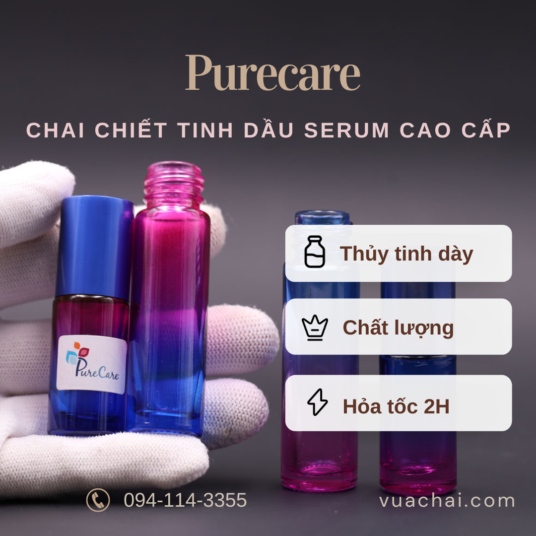 1 PC Gradient Rainbow Ombre Ball Bottle 10Ml Gradient Color Thick Glass Roll On Essential Oil Empty Parfum Bottles Roller Ball Travel Use Necessaries