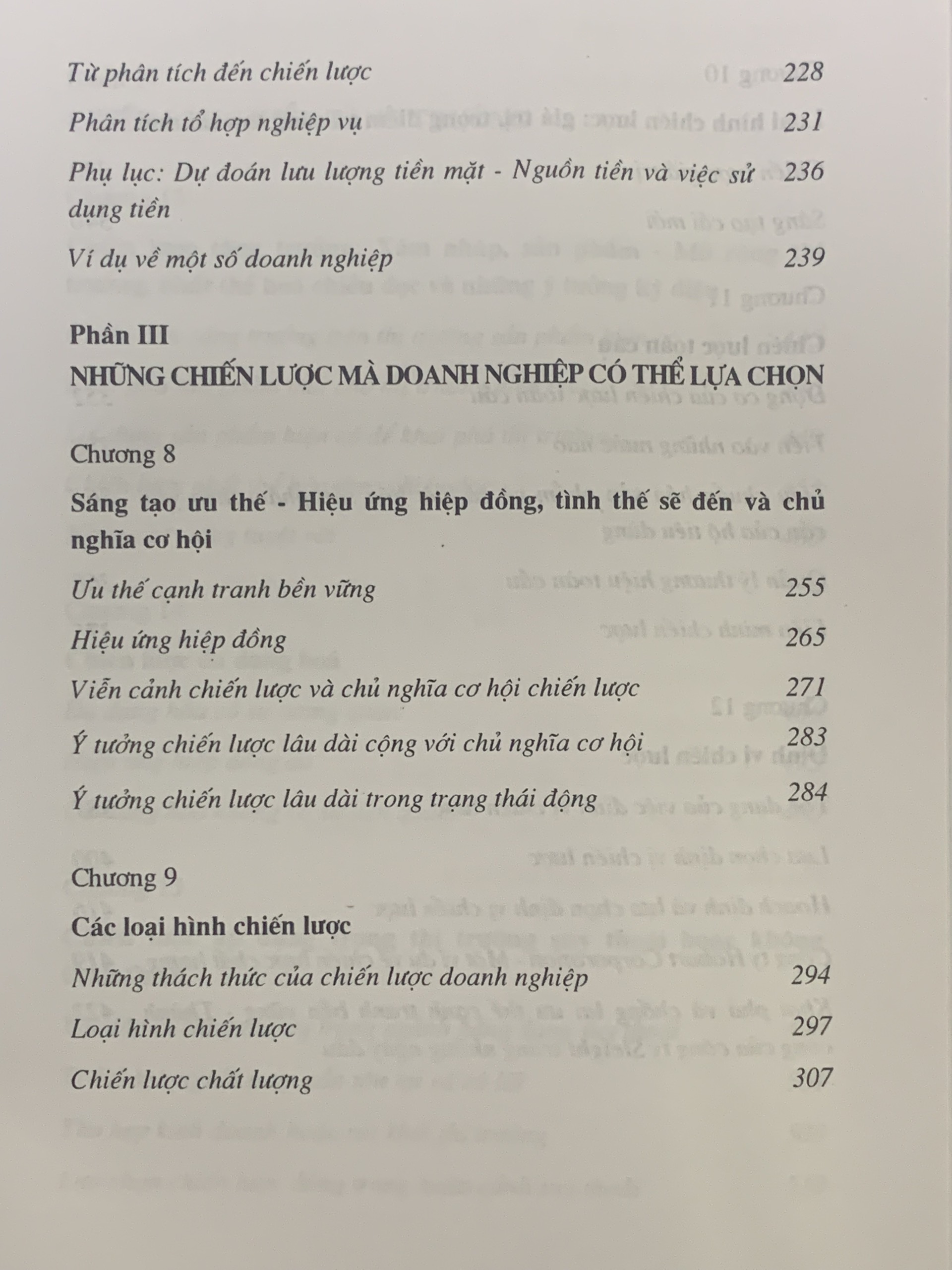 Quản Lý Thị Trường Chiến Lược