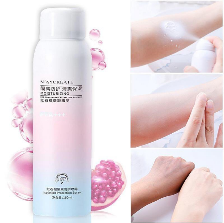 Xịt Chống nắng trắng da Maycreat