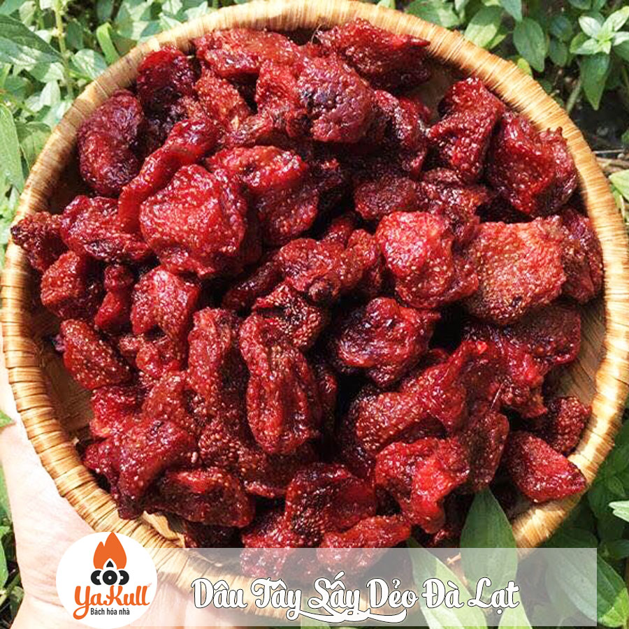 Dâu Tây Sấy Dẻo Đà Lạt 200Gr đến 600Gr
