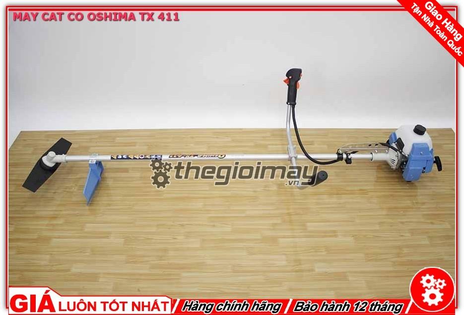 [HCM][Trả góp 0%] Máy cắt cỏ oshima TX 411 (made in Thái Lan 2 thì-đeo vai)