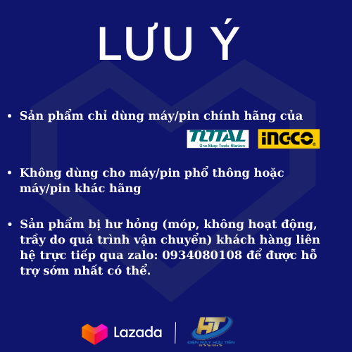 Đế sạc pin 20v Total TFCLI2001