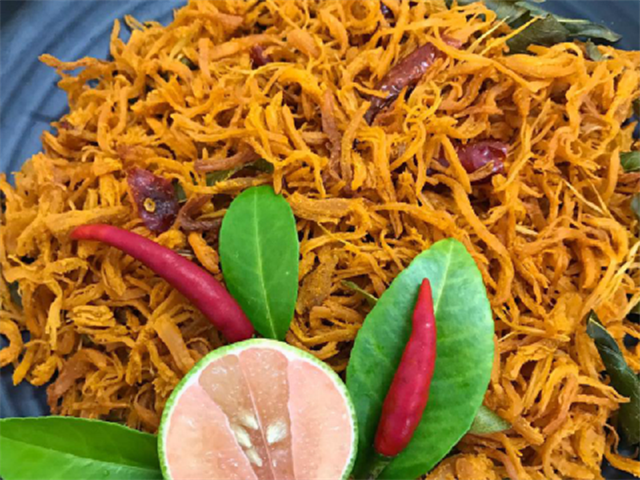 200Gr Khô Gà Lá Chanh Xé Cay Ngon