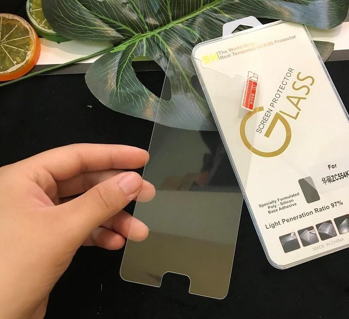 Kính cường lực trong suốt Asus Zenfone 4 Max Pro - ZC554KL (Kèm miếng lau)
