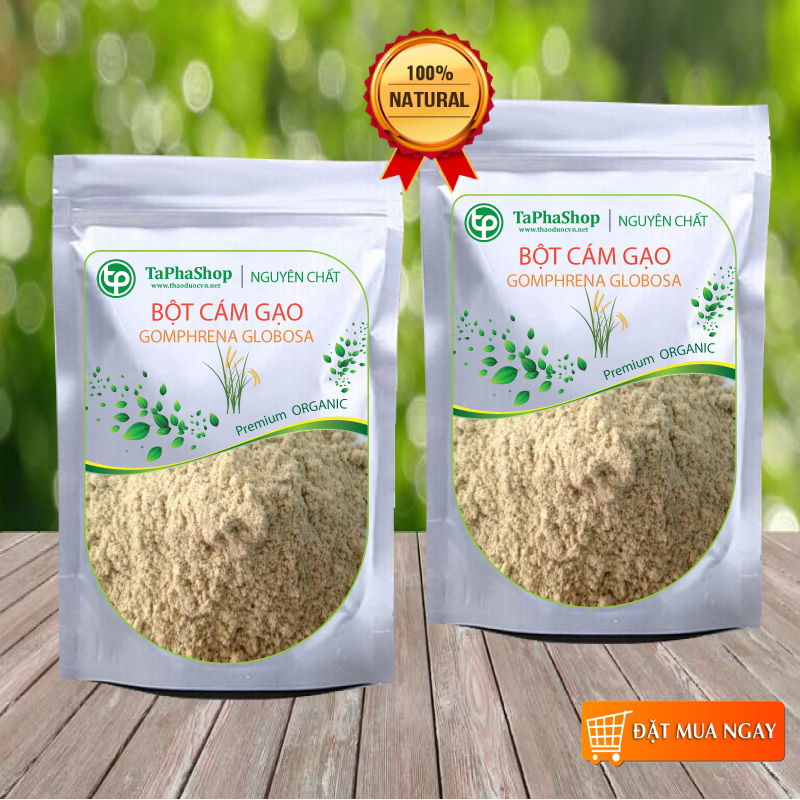 Bột Cám Gạo 100g - Hàng sạch thơm nguyên chất - Thảo Dược Tấn Phát