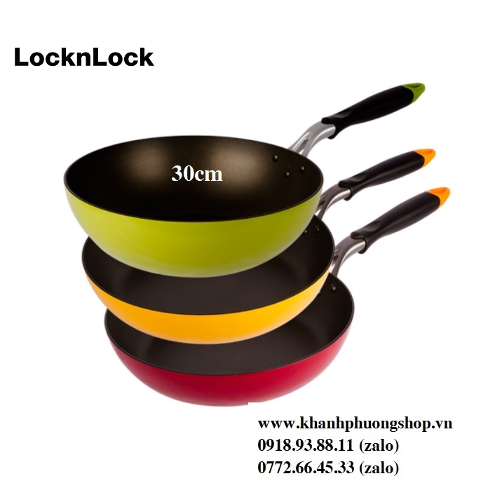 chảo lòng sâu lock&lock 30cm - chảo lòng sâu lock&lock