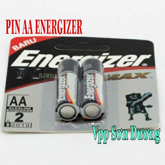 PIN ENERGIZER AA, AAA LÂU BỀN ( VỈ 2 QUẢ)