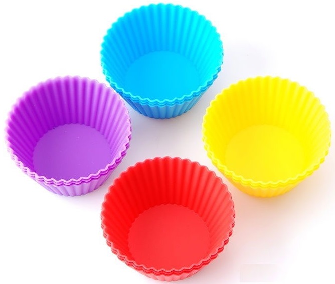 [HCM](COMBO 3) Khuôn Bánh Muffin Silicon Đường Kính 7cm B052
