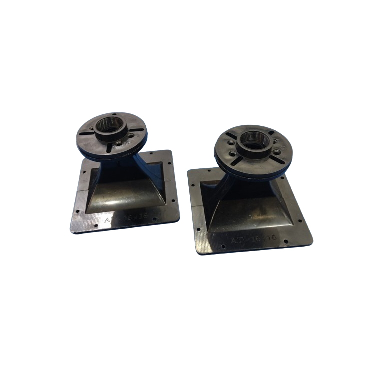 Họng loa treble vuông 16cmx16cm kèm mặt bích ren trong-1 chiếc
