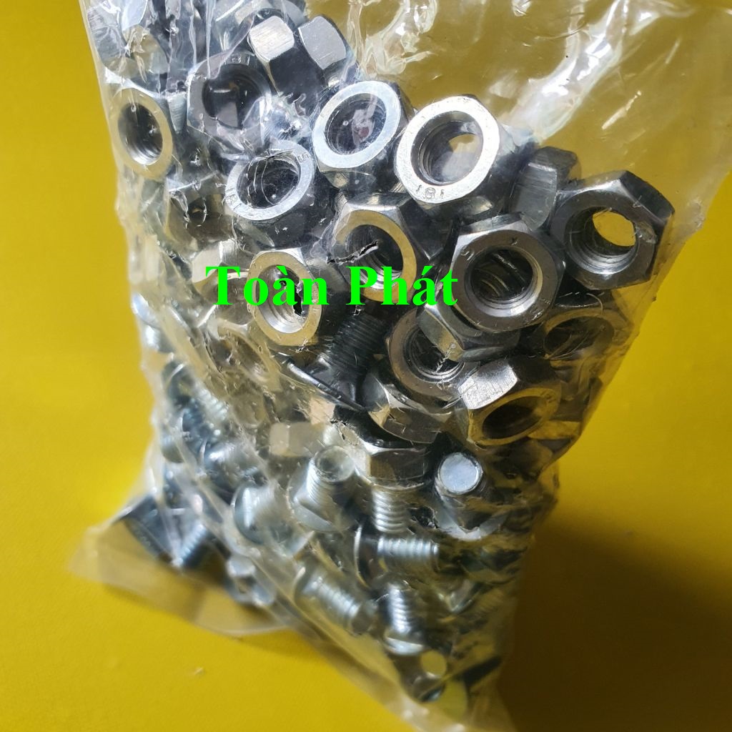 Bịch ốc ( 100 con) ốc sắt lắp kệ V lỗ