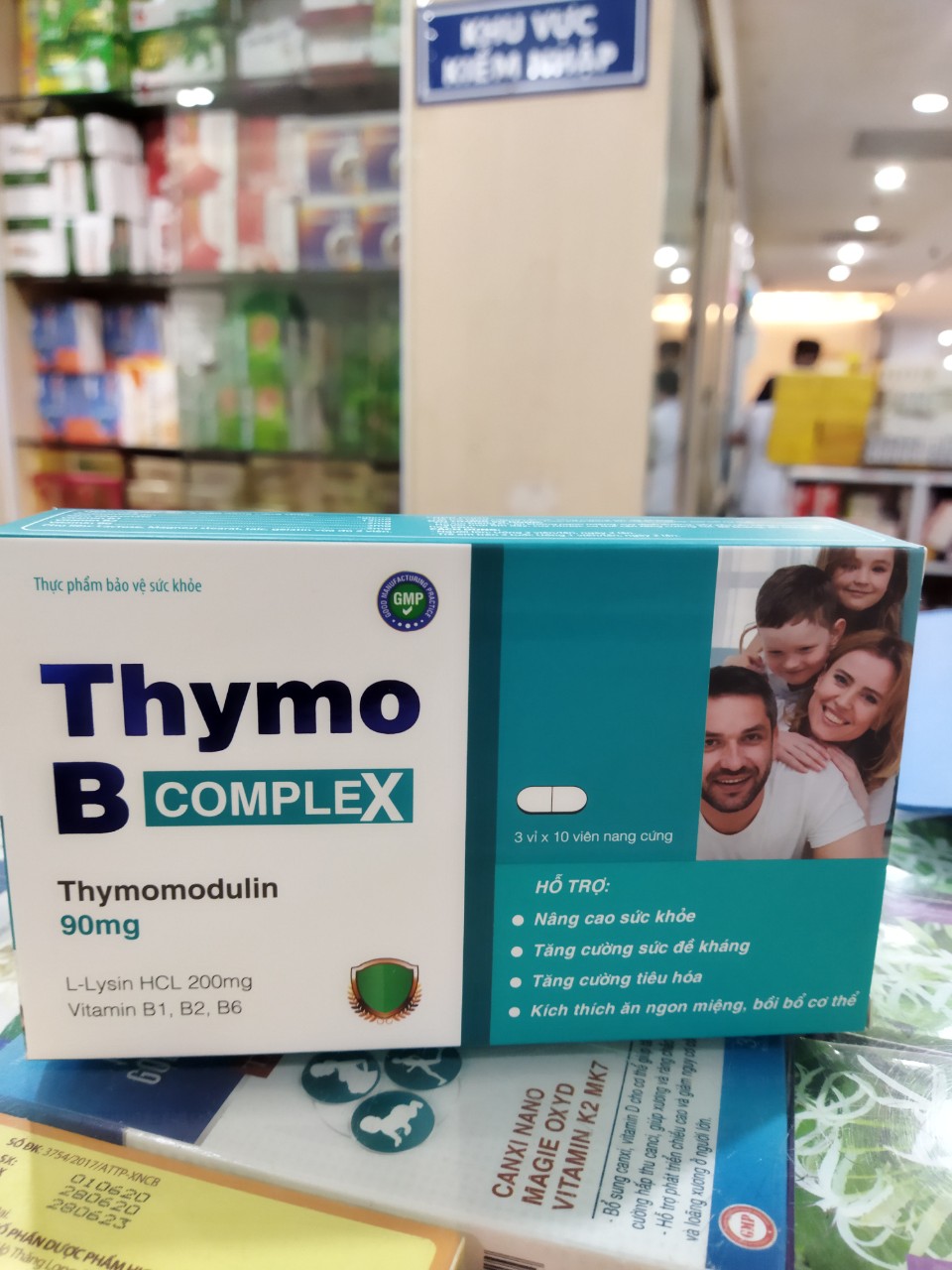 Viên uống tăng sức đề kháng THYMO B COMPLEX- Tăng cường hệ miễn dịch