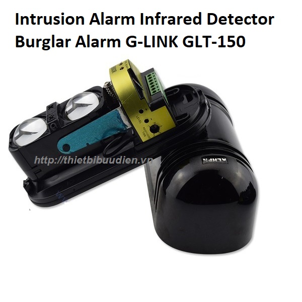Hàng rào hồng ngoại chống trộm cho biệt thự , nhà xưởng 2 tia 150 mét g-link glt-150