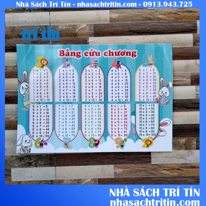 Bảng cửu chương bảng nhân ,bảng chia