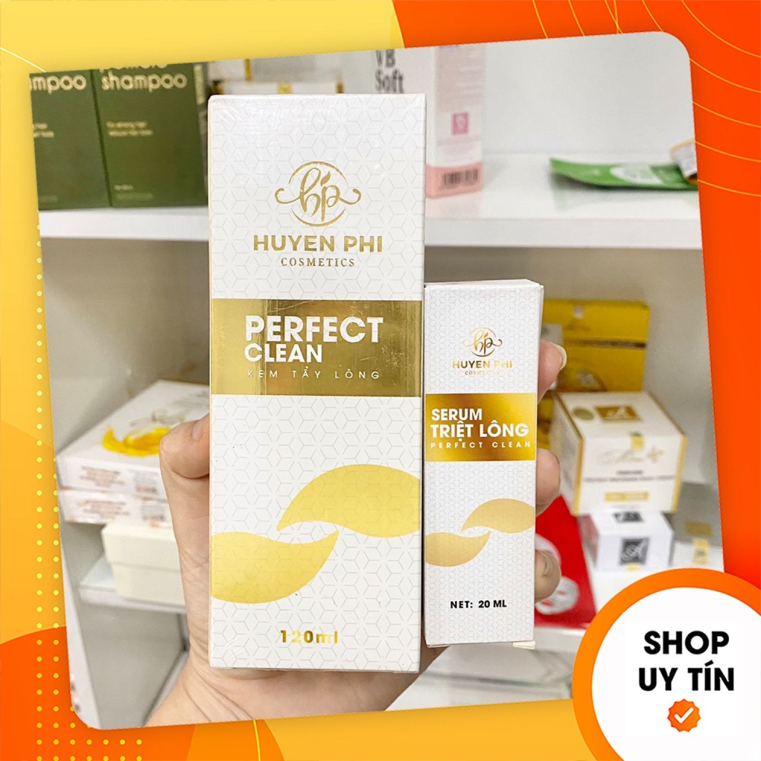 Combo kem tẩy lông huyền phi và serum triệt lông huyền phi - 8938515976256