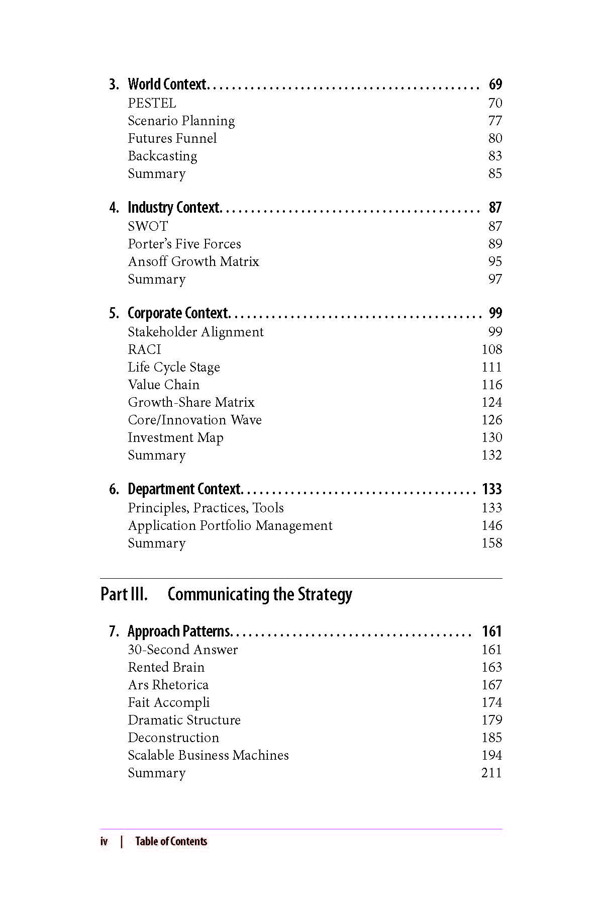 Technology Strategy Patterns