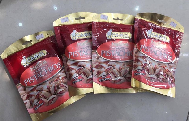 Hạt dẻ cười Singapore Camel Pistachios 400g (date: tháng 2/2023)