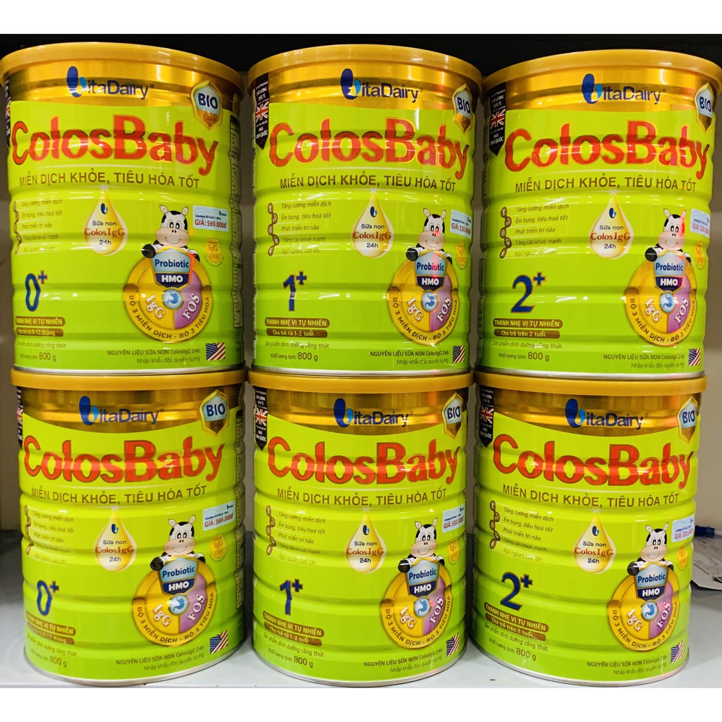 Sữa COLOSBABY IQ Gold 2+ 800G (trẻ từ 2 tuổi trở lên)