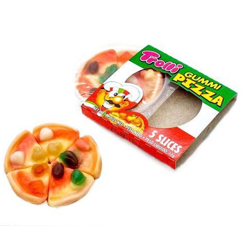 Combo 2 hộp Kẹo dẻo Trolli Pizza Mini 15.5gr