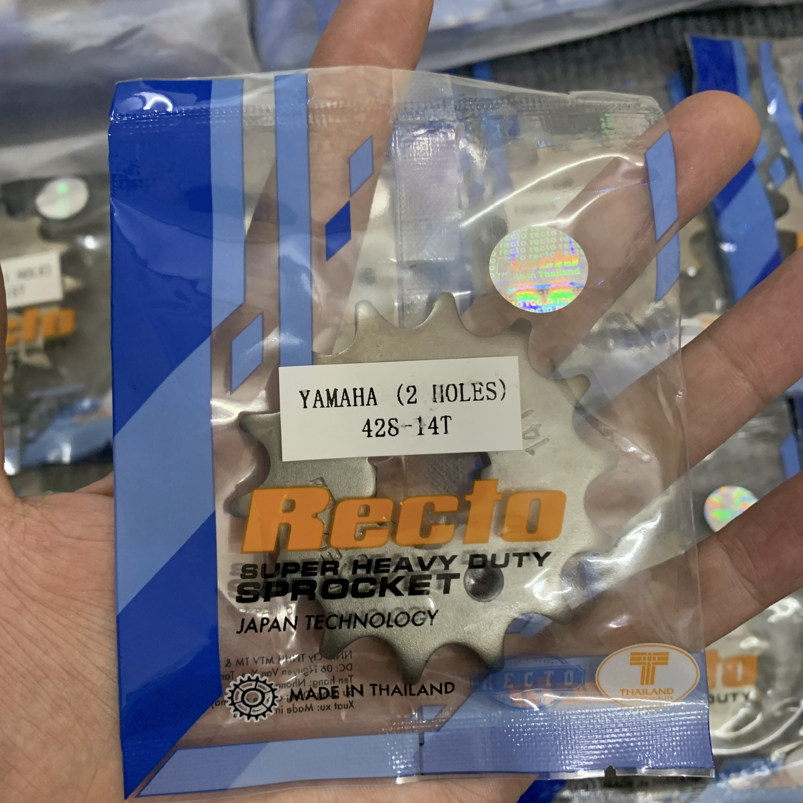 Nhông Recto Thái Lan Dòng Xe Yamaha (Exciter, Sirius,..)