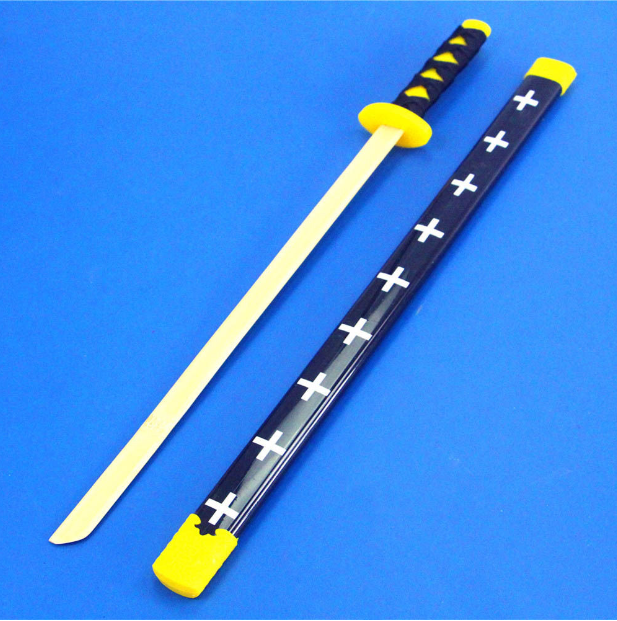 Mô Hình Kiếm Gỗ Zoro  kiếm nhật katana Dài 75cm ( lưỡi bằng gỗ )