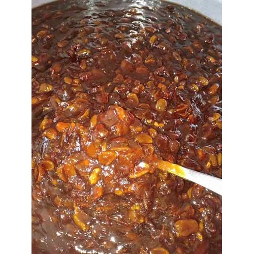 Me hạt mềm ngào khóm nhà làm 500g