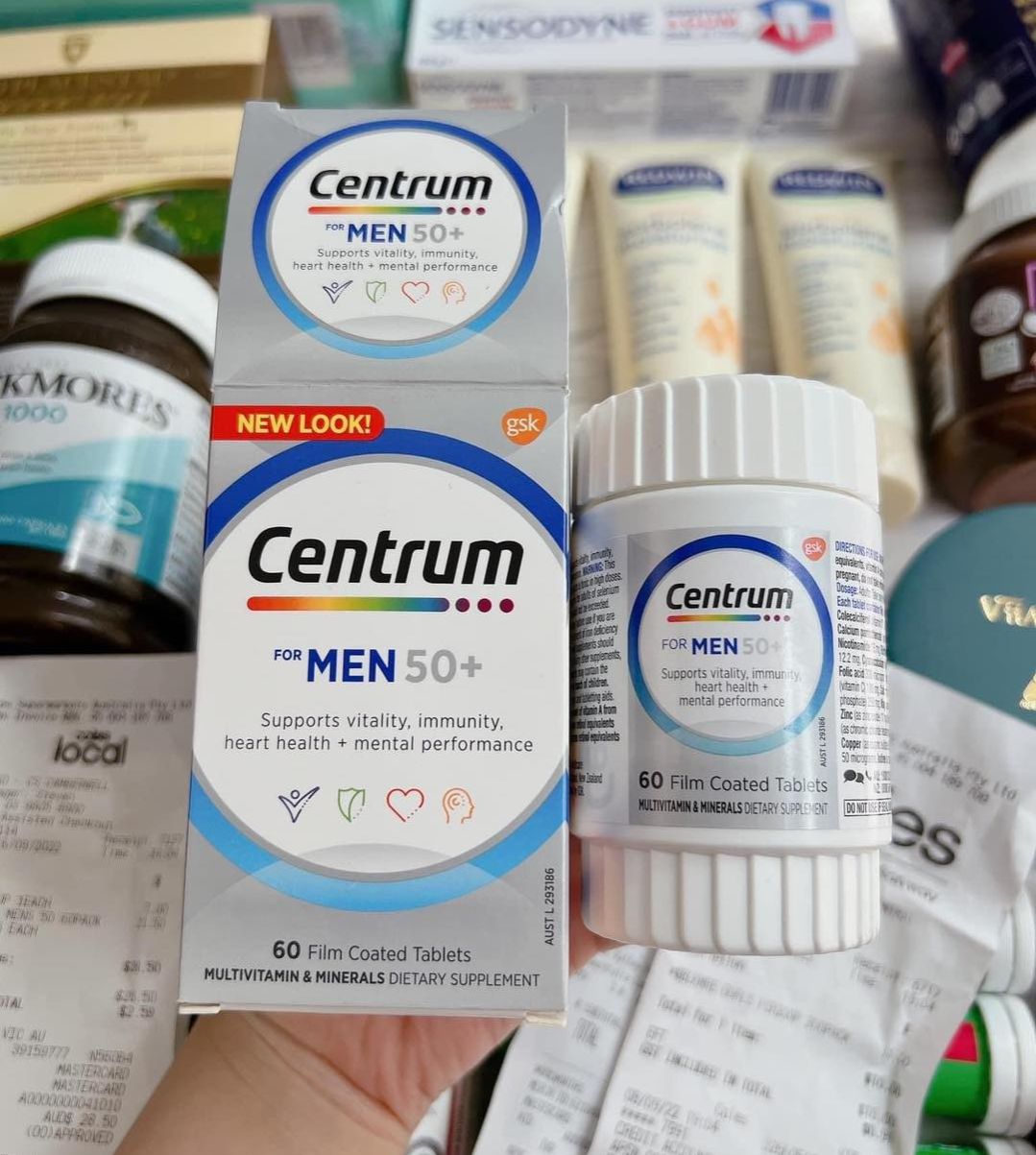 Centrum for men 50+ 60v