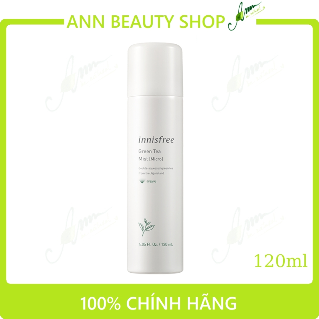 Xịt Khoáng GREEN TEA MINERAL MIST INNISFREE