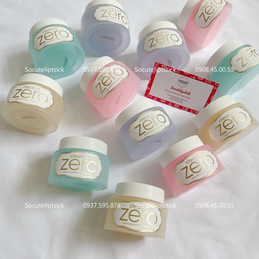 Sáp tẩy trang Banila Clean It Zero Mini 7ml - Fullsize 50ml - 100ml