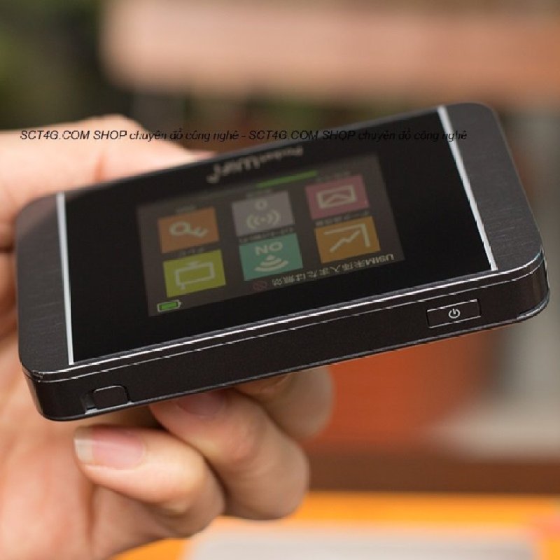 Wifi mini không dây cầm tay Bộ Phát Wifi 3G/4G , Huawei 303HW - Hàng Nhật Màn Hình Cảm Ứng Tốc Độ 43.2Mbps