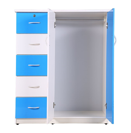 HCM-BD- ĐN [CÓ SẴN]-[GIAO SIÊU TỐC] - [VOUCHER 5%] Tủ nhựa lõi gỗ Ngọc Diệp NDSE-2C5N 2 cánh 5 NGĂN  1m20  x 1m05- chất liệu nhựa Đài Loan 2 lớp cao cấp - Có Giao Hàng ngoài giờ hành chính -