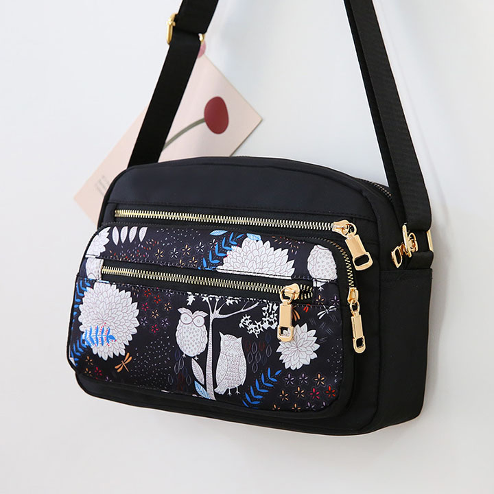 Túi xách túi đeo chéo nữ vải dù oxford mềm mại chống thấm nước cao cấp size 26cm