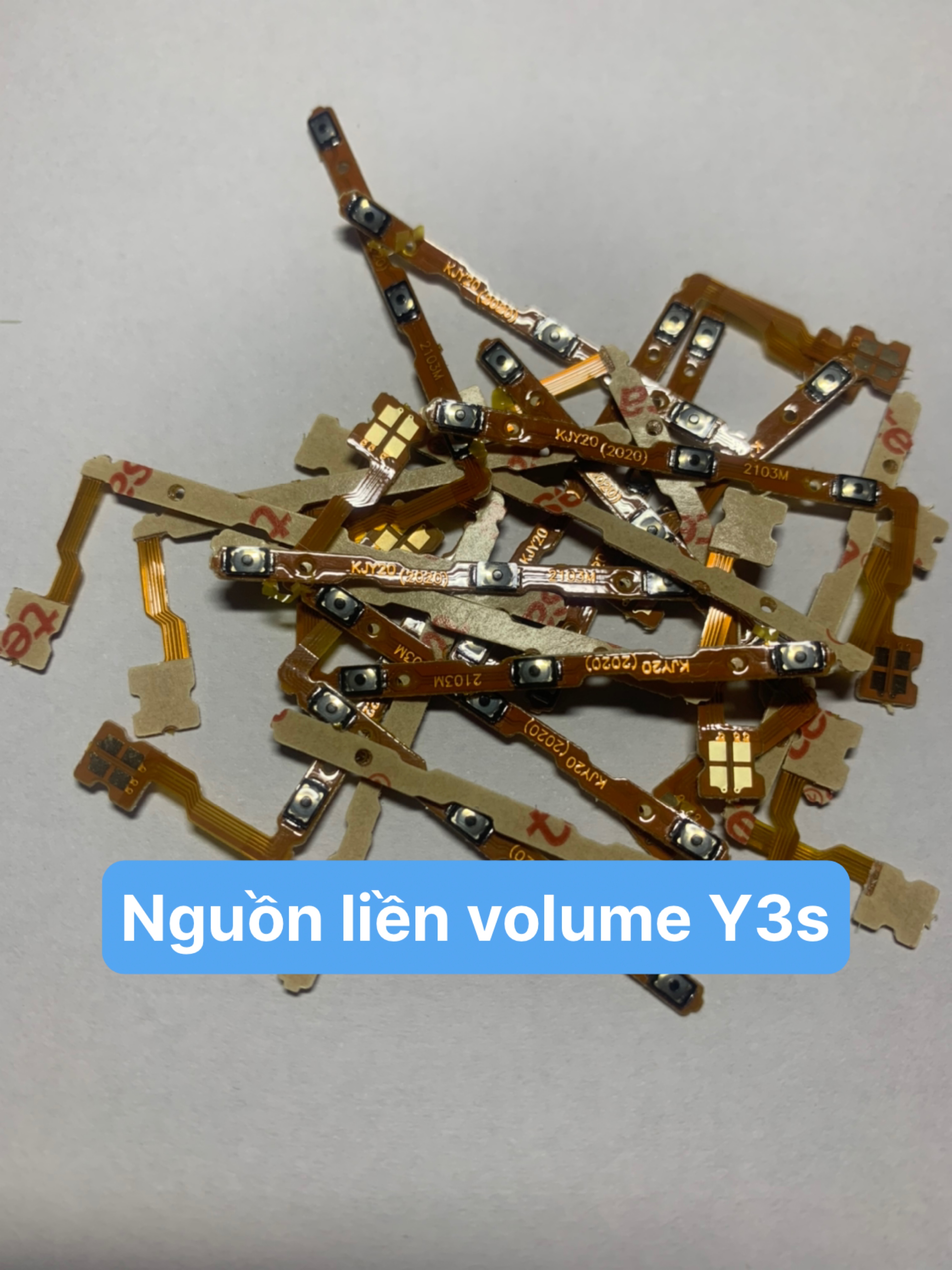 Cáp nguồn liền volume vivo y3s / y20
