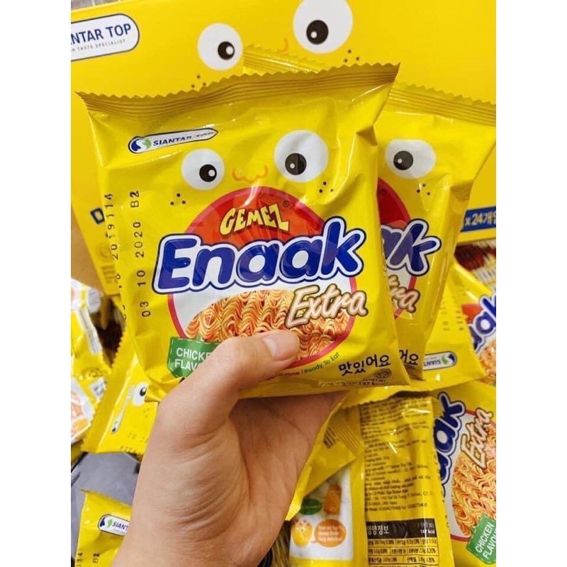 MÌ TRẺ EM ENAAK EXTRA thùng 24 gói(ăn sống)