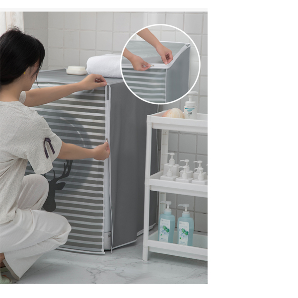 Tấm Bọc Chống Bụi Cho Máy Giặt Áo Bạt Phủ Máy Giặt Lồng Đứng Lồng Ngang