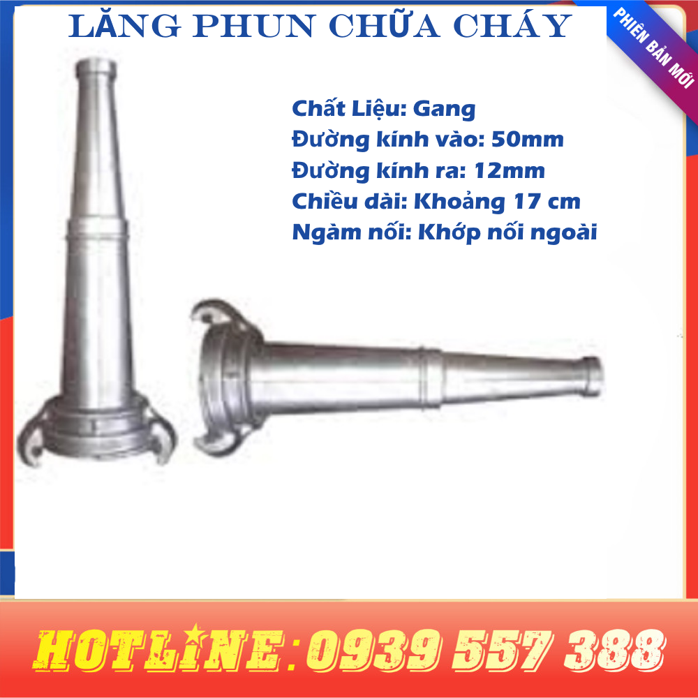 LĂNG PHUN CHỮA CHÁY D50