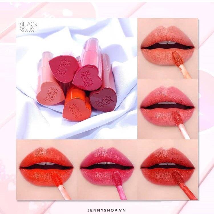 [HCM]Son kem lì Black Rouge Color Lock Heart Tint
